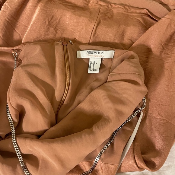 Forever 21 size M Champagne dress - Picture 4 of 4